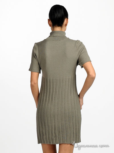 Платье Cristina Gavioli женское, цвет бежево-серый