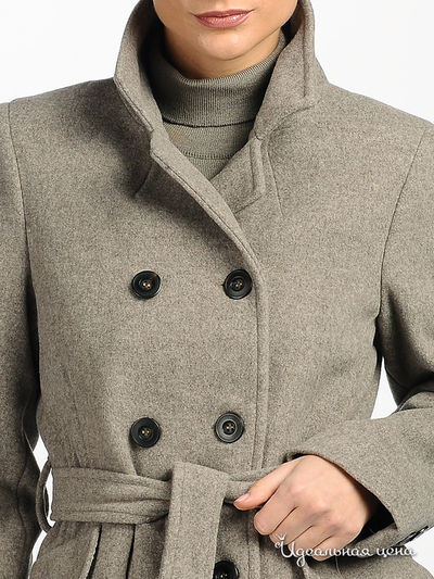 Пальто Cristina Gavioli женское, цвет серый