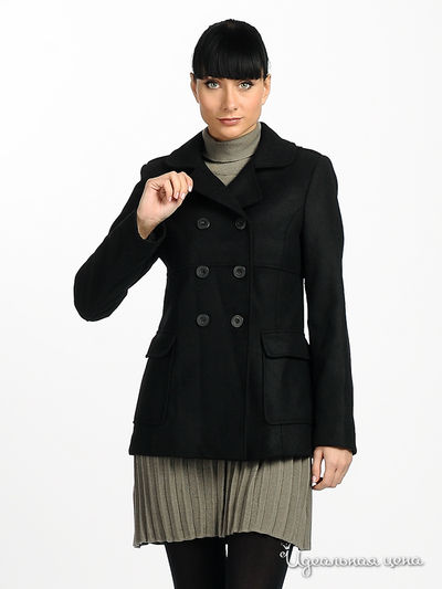 пальто Cristina Gavioli, цвет цвет черный