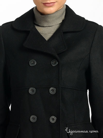 Пальто Cristina Gavioli женское, цвет черный