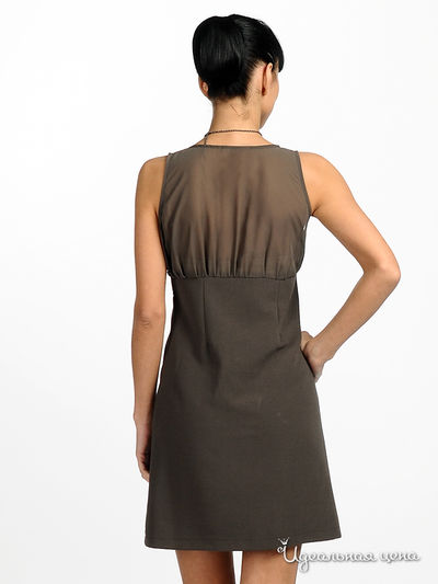 Платье Cristina Gavioli женское, цвет коричневый