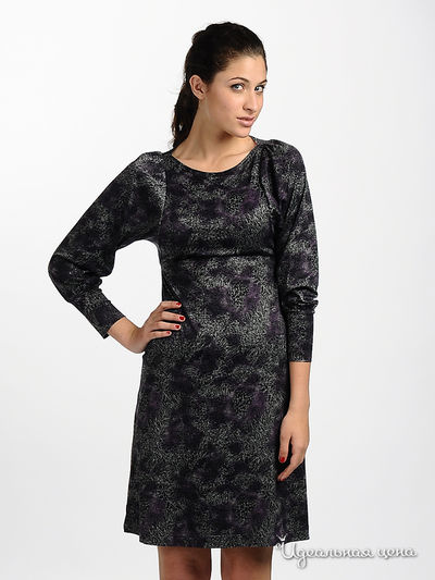 Платье Scapa&Mariline, цвет цвет серый / фиолетовый