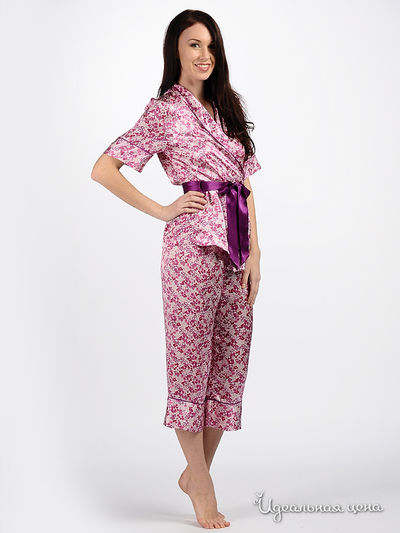Пижама Charoi, цвет цвет фуксия / белый / фиолетовый