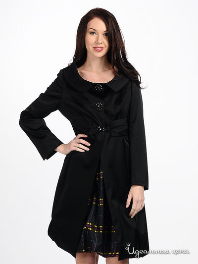 Пальто Kate Cooper&Rouge, цвет цвет черный