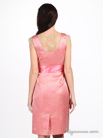 Платье Kate Cooper&amp;Rouge женское, цвет розовый / бежевый