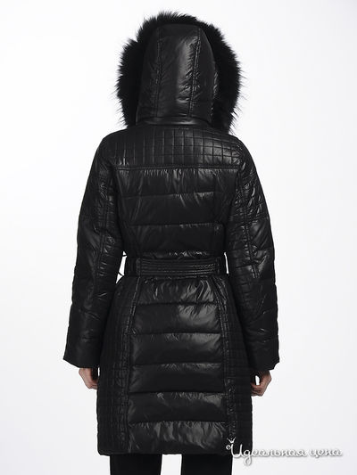 Пальто пуховое Snowimage женское, цвет черный