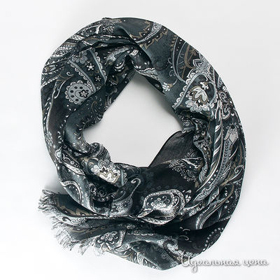 Шарф Laura Biagiotti шарфы, цвет цвет тёмно-серый