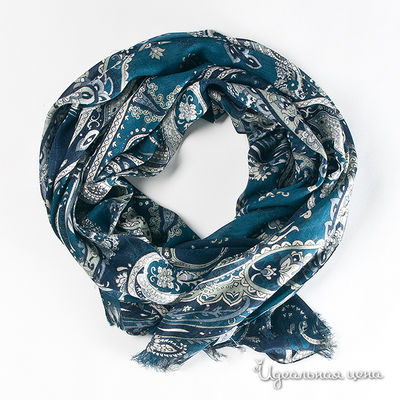 Шарф Laura Biagiotti шарфы, цвет цвет синий