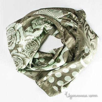 Платок Laura Biagiotti шарфы, цвет цвет зелёный