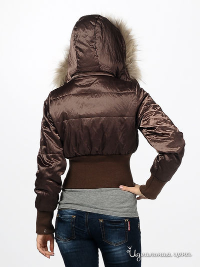 Куртка Турецкий шик женская, цвет коричневый