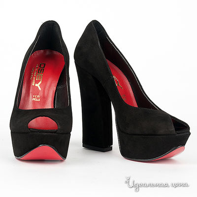 Туфли Tuffoni&amp;Piovanelli женские, цвет черный