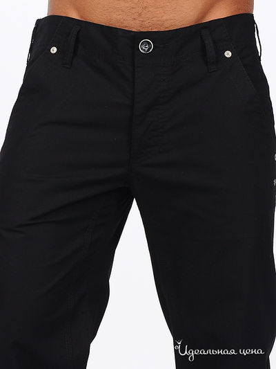 Брюки Armani Jeans мужские, цвет черный