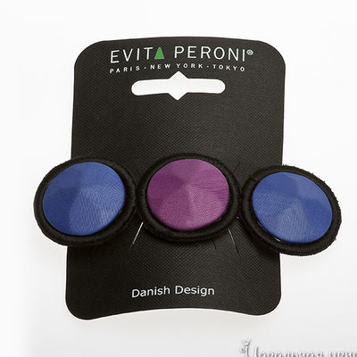 Заколка Evita Peroni, цвет цвет синий / фиолетовый