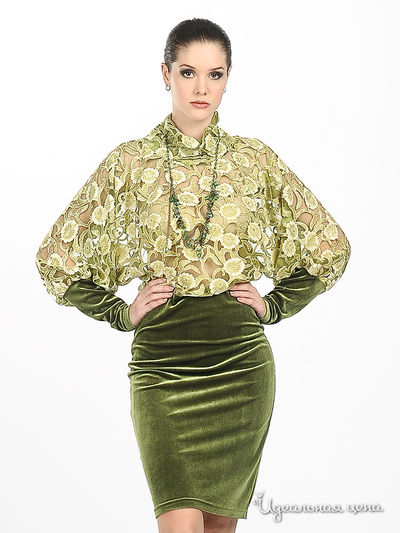 Платье Adzhedo женское, цвет зеленый