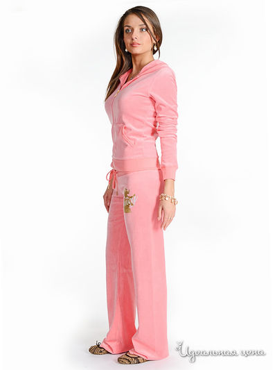 Костюм велюровый Juicy Couture женский, цвет розовый