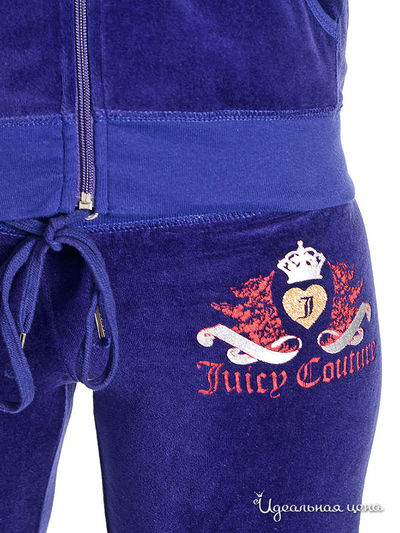 Костюм велюровый Juicy Couture женский, цвет фиолетовый