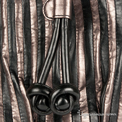 Сумка Moschino аксессуары женская, цвет черный / бронзовый