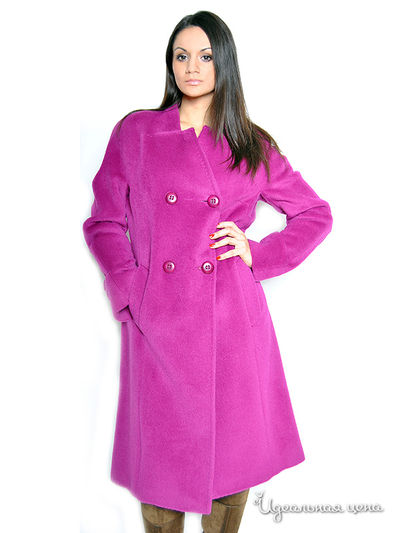 пальто Kroyyork, цвет цвет розовый