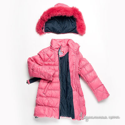 Полупальто Snowimage для девочки, цвет розовый
