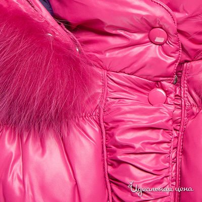 Пальто Snowimage для девочки, цвет малиновый