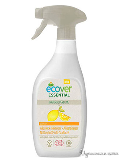 Спрей универсальный с ароматом лимона Essential, 500 мл, Ecover