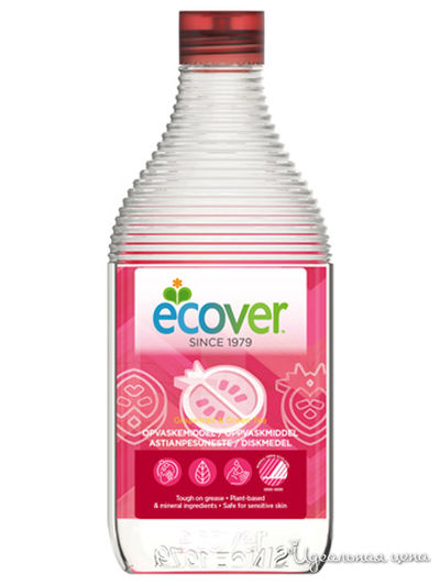 Жидкость для мытья посуды Гранат экологическая, 0,45 л, Ecover