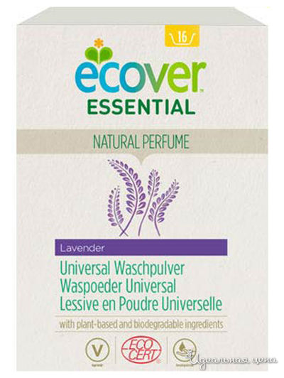 Порошок для стирки универсальный Essential, 1,2 кг, Ecover