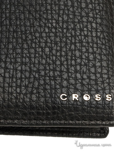Бумажник для документов, 14 х 11 х 1 см CROSS, цвет черный