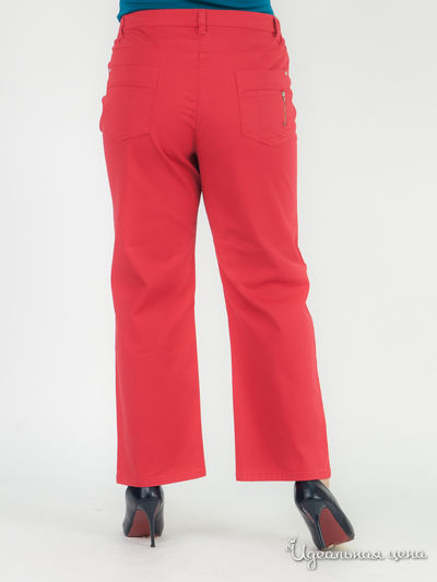 Прямые брюки Klingel, цвет красный