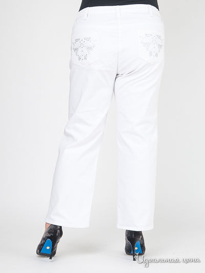 Прямые брюки Klingel, цвет белый