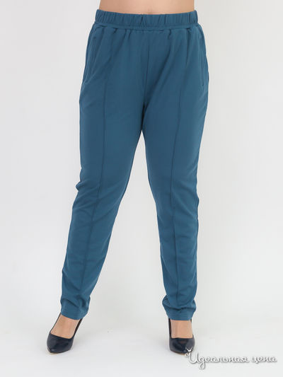 Трикотажные брюки-джогеры Klingel, цвет сине-зеленый