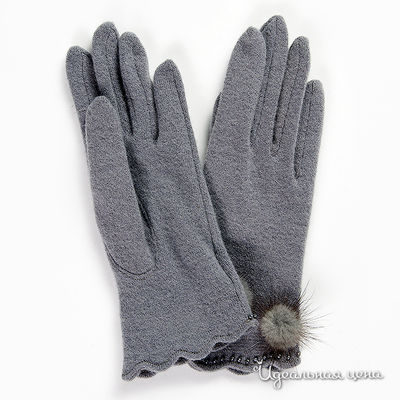 перчатки Venera, цвет цвет серый