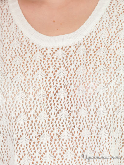 Ажурный пуловер-туника Miamoda Klingel, цвет сливочный
