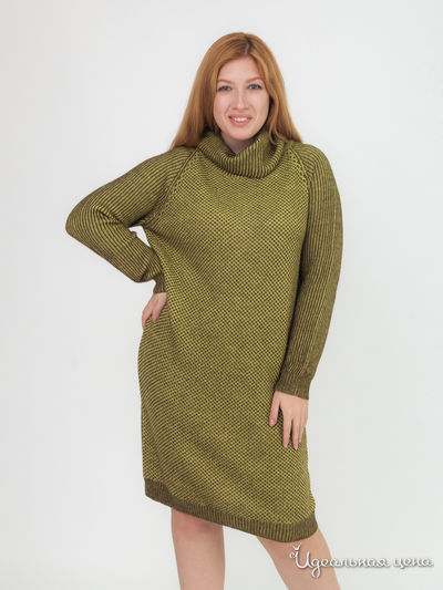 Платье-свитер Artigiano Klingel, цвет оливковый