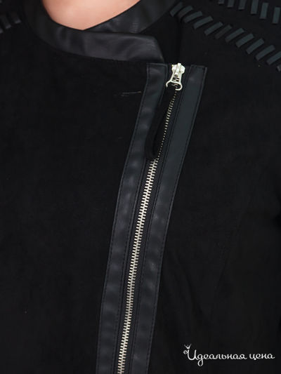 Куртка из экокожи Sara Lindholm Klingel, цвет черный