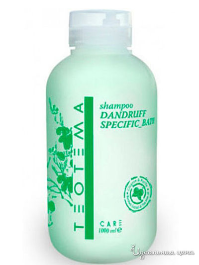 Шампунь для волос против перхоти Dandroff specific shampoo, 1000 мл, Teotema