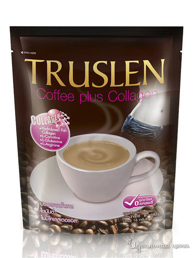 Напиток кофейный растворимый Труслен Кофе Плюс Коллаген, 5 шт*16 г, Truslen