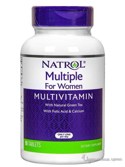 Биодобавка Multiple for Women Multivitamin, 90 таблеток, Natrol