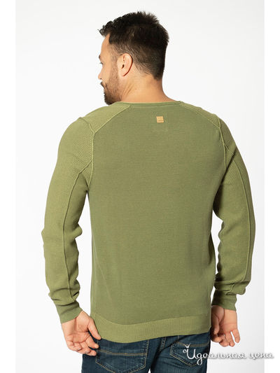 Пуловер Lerros, цвет зеленый