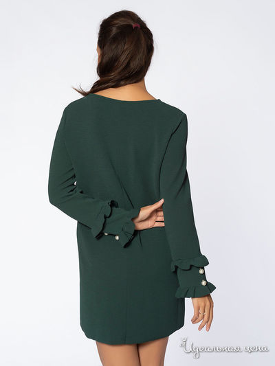 Платье TWIN-SET, цвет зеленый