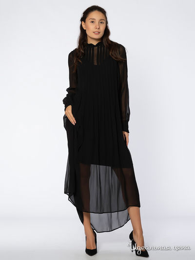 Платье TWIN-SET, цвет черный