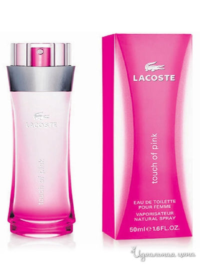 Туалетная вода TOUCH OF PINK, 50 мл, Lacoste