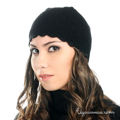 шапка Fracomina, цвет цвет черный