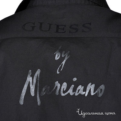 Сорочка «Guess by Marciano» чёрная, с коротким рукавом