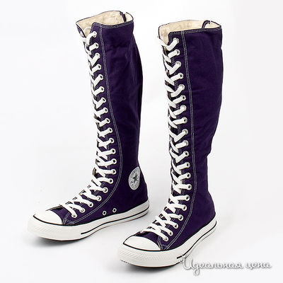 Кеды Converse женские, цвет фиолетовый