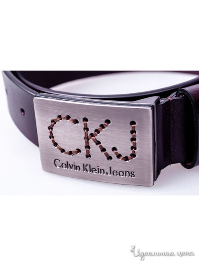 Ремень Calvin Klein, цвет коричневый