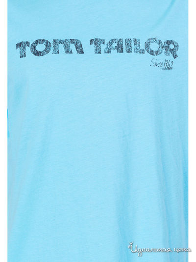 Футболка Tom Tailor, цвет голубой