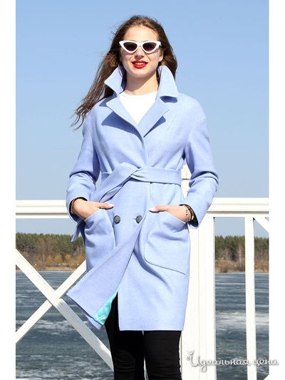 Пальто Trendline, цвет голубой