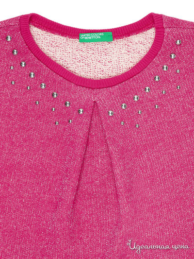Платье United Colors Of Benetton для девочки, цвет розовый