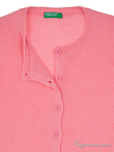 Кардиган United Colors Of Benetton для девочки, цвет розовый